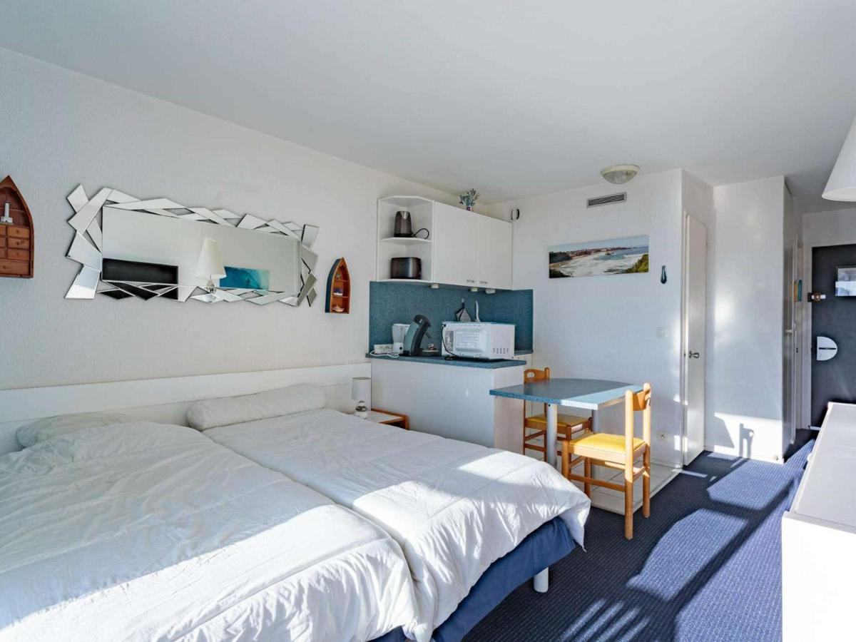 Charmant Studio En Centre-Ville Avec Piscine Proche Grande Plage - Fr-1-3-410 Биариц Екстериор снимка